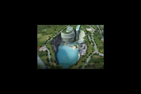 Songjiang Quarry Hotel project 